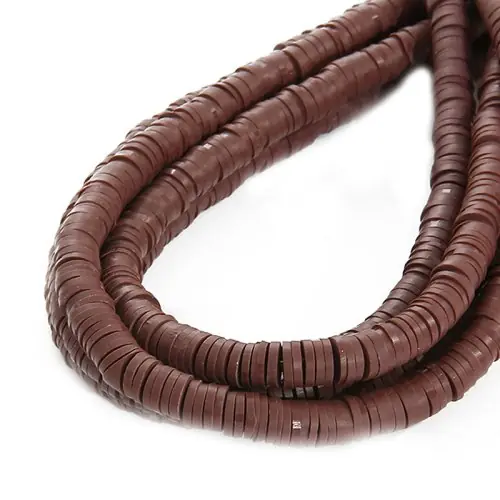 Image de Perles en Argile Polymère 6mm - 350 Pièces Colorées