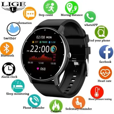 Image de Montre Connectée Sportive Écran Tactile Full
