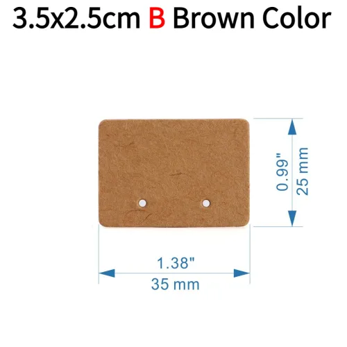 3.5x2.5 B typ brązowy