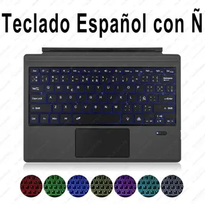 Image de Clavier Rétroéclairé pour Surface Pro & Go - Français AZERTY