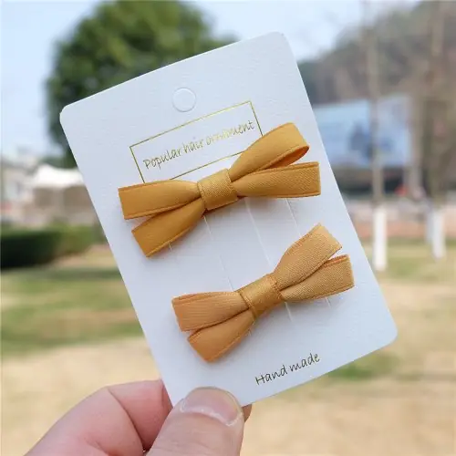 Image de Barrettes Kawaii pour Filles - Ensemble de 2 Pinces à Cheveux Colorées