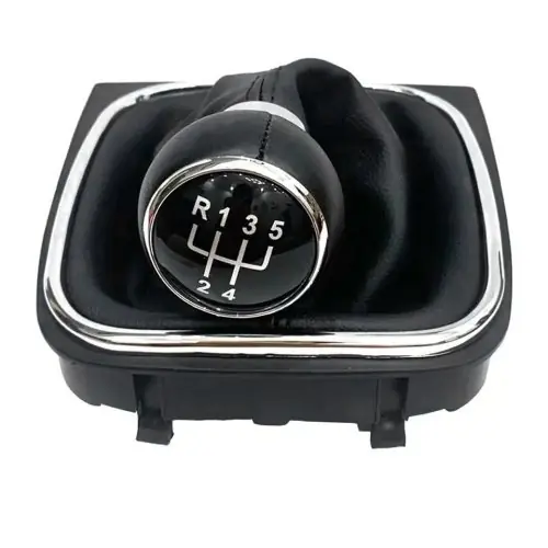 Image de Pommeau de Levier de Vitesse en Cuir pour VW Golf & Jetta