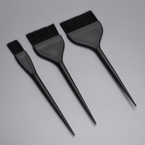 Immagine di Spazzola Professionale per Colorazione Capelli in Forma di Arco con Manico Antiscivolo – Applicatore Preciso per Tinture, Crema e Polvere per un Styling Perfetto