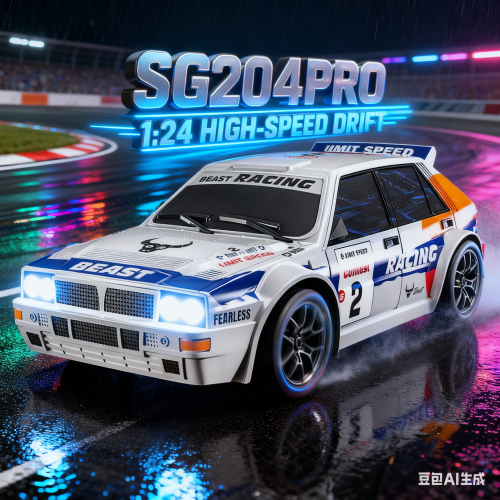 Immagine di Auto Telecomandata SG204PRO1 2.4GHz 4WD - Deriva ad Alta Velocità con Design GTR - Giocattolo da Corsa per Bambini e Adulti