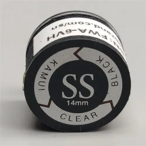 14 mm Embout transparent SS