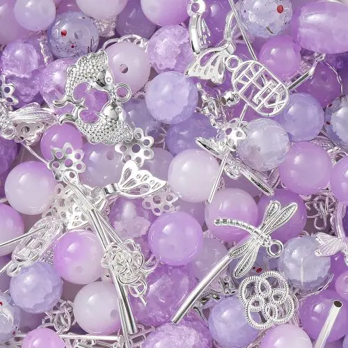 Purple-Silver