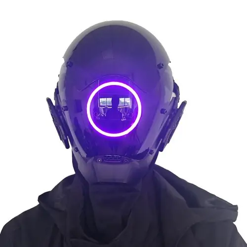 Image de Masque LED Lumineux Punk - Cosplay & Fêtes