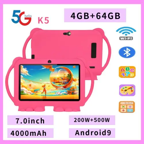Image de Tablette Enfant 4GB RAM, 64GB ROM - Android 9.0