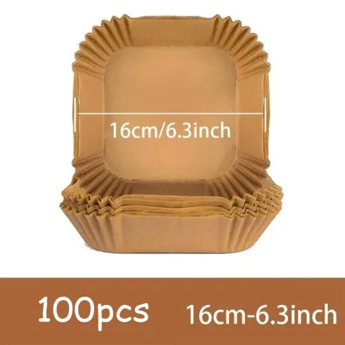 100 piezas 16cm cuadrado