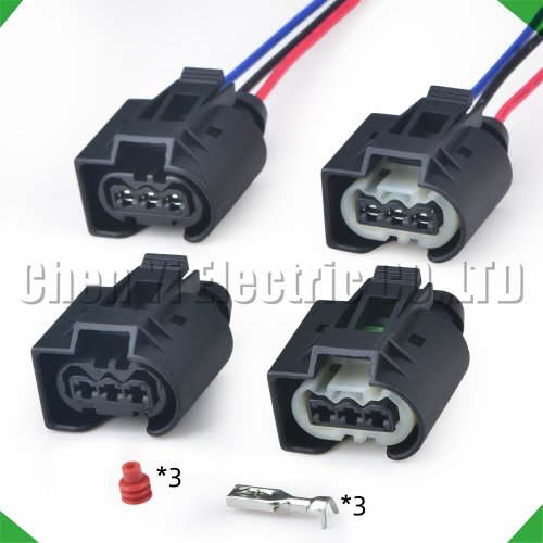 Afbeelding van 3-Pin Auto Connector voor BMW - Krukasensor & Oliedruk Sensor