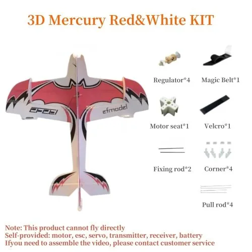 Red and white kit