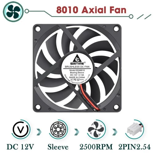 12V Cojinete de manguito 2500 RPM