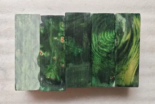 Image de stylo 29x39x120mm bois de sapin vierge stabilisé