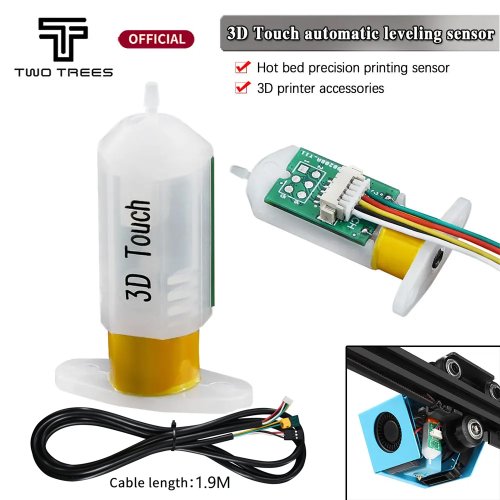 Image of TwoTrees BLTouch Auto Bed Leveling Sensor for Anet A8, Tevo, Reprap MK8, Ender 3 Pro 3D Printers – Precision 3D Printing Upgrade