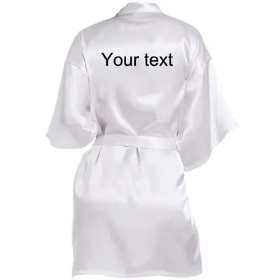 Image de Peignoir de Mariage Personnalisé - Élégant & Unique