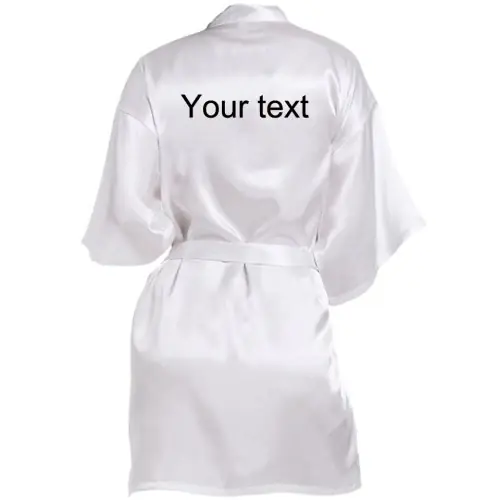 Image de Peignoir de Mariage Personnalisé - Élégant & Unique