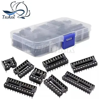 Image de Kit Adaptateurs DIP IC - 66 Pièces pour Soudure Électronique