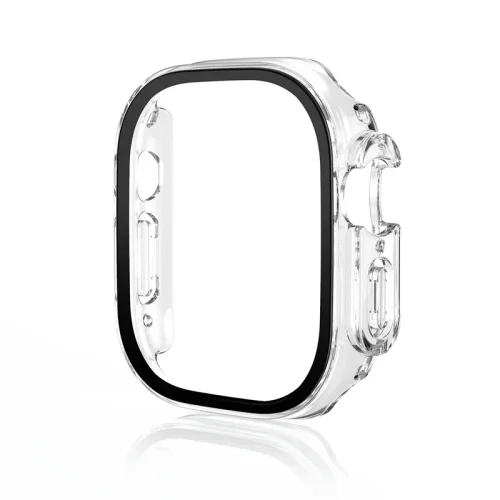 Zdjęcie Ochrona ekranu do Apple Watch Ultra 49mm – szkło hartowane + etui PC
