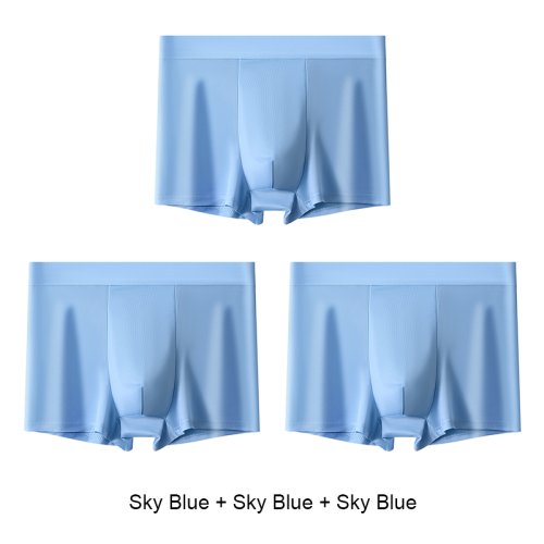 Image de Boxers Hommes Respirants - Lot de 3 Culottes Confortables & Sexy
