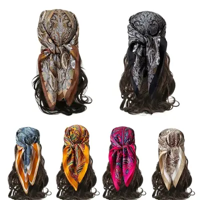 Image de Foulard Imprimé Luxe - Élégance & Polyvalence