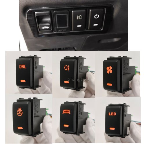 Imagen de Interruptor LED Antiniebla para Nissan Qashqai, Tiida, X-Trail, Patrol Y62