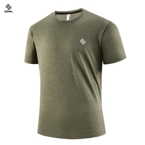 Imagen de Camiseta Deportiva Hombre Estilo Fútbol, Manga Corta Holgada, Transpirable y de Secado Rápido para Correr, Gimnasio y Actividades al Aire Libre