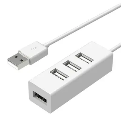 Image de Hub USB 4 Ports Haute Vitesse - Mini Adaptateur Compact
