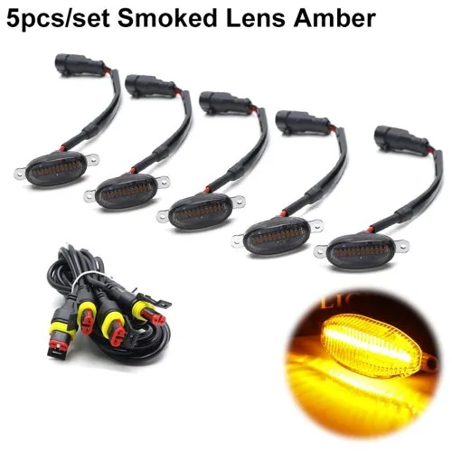 5PC Smoked Amber
