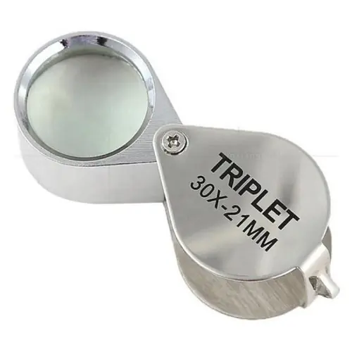 Image de Loupe de Bijoux Pliable 10x-30x - Portable & Précise