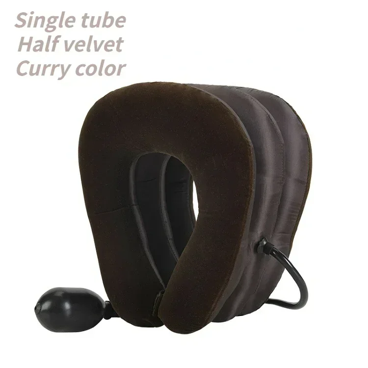 Imagen de Camilla de cuello inflable, tracción Cervical de aire, 1 tubo, dispositivos médicos para casa, almoh...