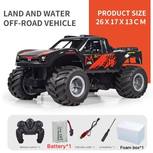 Afbeelding van JJRC Q156 2.4G 4WD Amfibische RC Auto Off-road RC Auto Waterdichte Bergbeklimmer Drift Monster Truck kinderen speelgoed