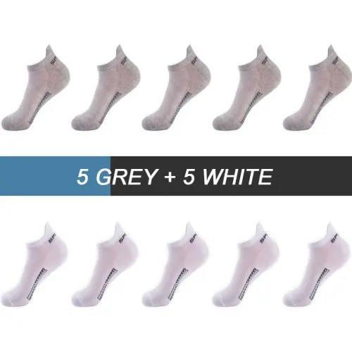Image de Chaussettes Homme Sport - 10 Paires Coton Respirant