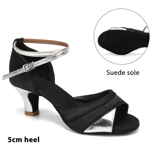 5cm schwarz silber
