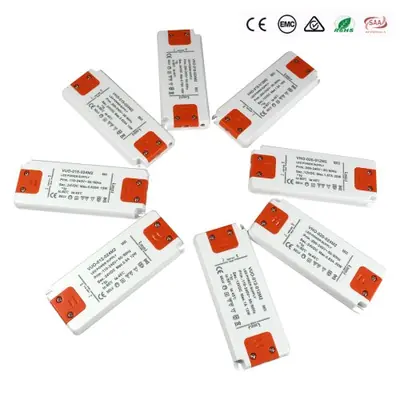 Image de Alimentation LED Ultra Mince 6W à 60W - 12V/24V