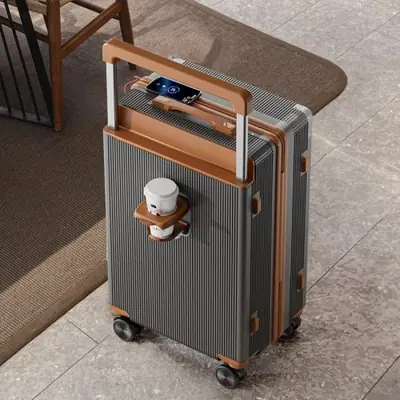 Image de Valise de Voyage 2025 - Grande Capacité, Antichoc & Verrouillage Sécurisé