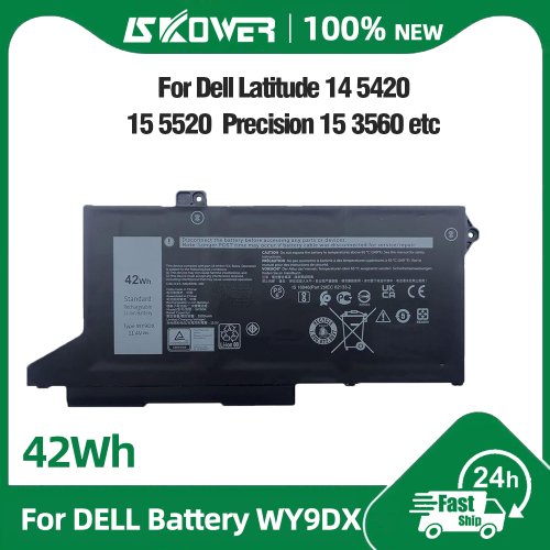 Imagen de Batería de 63Wh para Dell Latitude y Precision - Alta Duración
