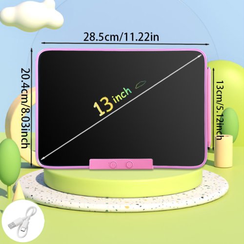 Pink border 13 inch