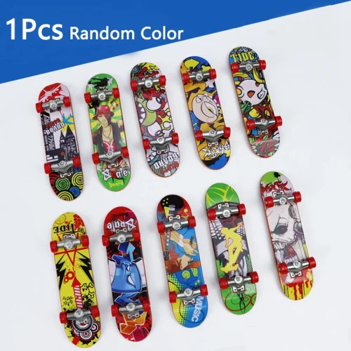 Bild von 1/3/5 Stück Mini Professionelles Skateboard Spielzeug Coole Fingersport Kunststoff Skateboards Kreat...