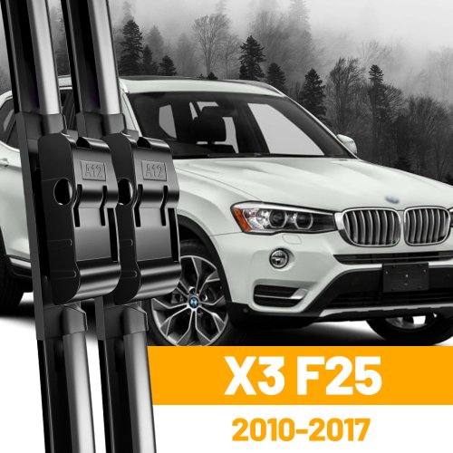 Imagen de Juego de Limpiaparabrisas Delantero para BMW X3 F25 (2010-2017) - Accesorios de Ventana de Parabrisas con Tamaño 26 y 20 Pulgadas
