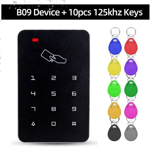 B09 and 10 keys