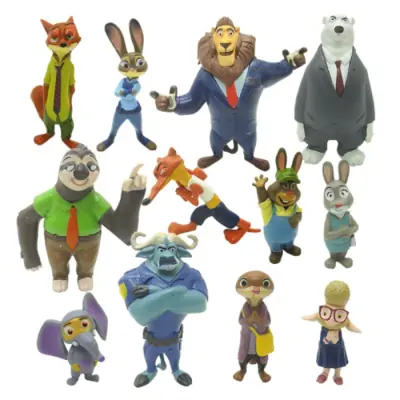 Image de Ensemble de Figurines Zootropolis - Judy Hopps & Nick Wilde