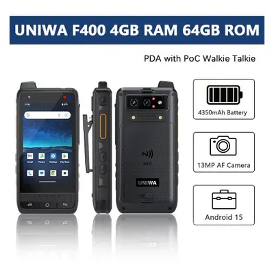 Image de Uniwa F400 – Smartphone Résistant avec Talkie-Walkie intégré