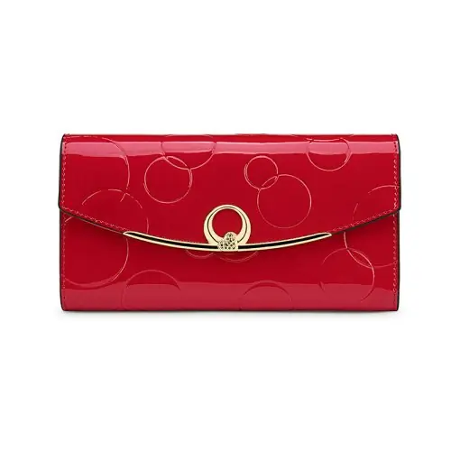 Image de Portefeuille Femme Luxe en Cuir avec Protection RFID