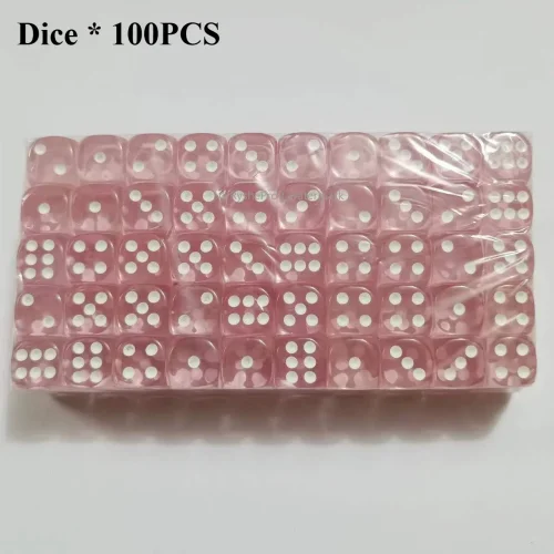 Image de Dés Colorés 14mm - Pack de 100 pour Jeux de Société