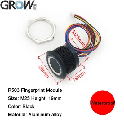 Image de Module d'empreintes digitales RGB avec LED et Arduino