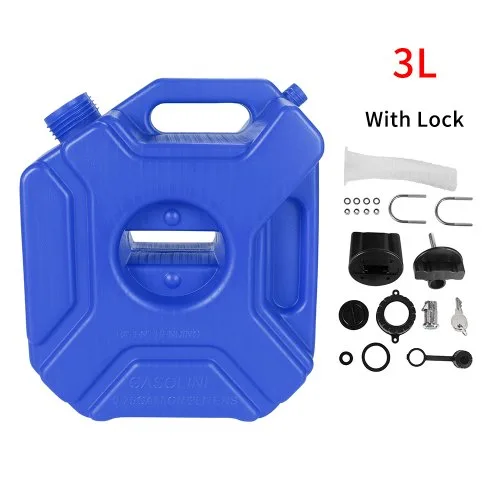 3L Blue With Lock