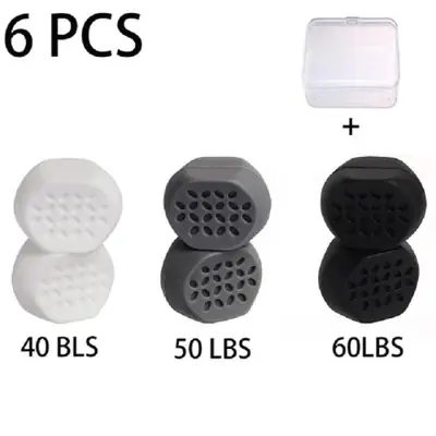 Image de 6 Balles Anti-Âge pour le Visage - Tonifiez Votre Mâchoire et Votre Menton