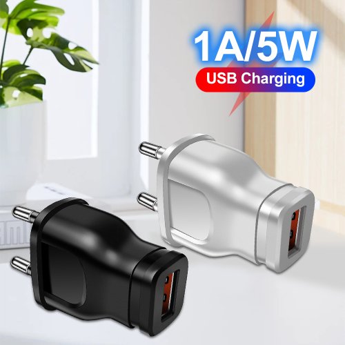 Bild von 5V 1A USB-Ladegerät – Kompaktes Netzteil mit Wandstecker für iPhone, Samsung, Huawei, Xiaomi, Redmi und andere Smartphones