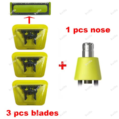 Imagen de Kit de Repuesto Original para Afeitadora Eléctrica One: Cuchilla y Accesorios Compatible con Modelos QP 2520, 2530, 2630, 6510, 6520 y 2523