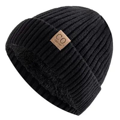 Image de Bonnet Bicolore Fourrure - Hiver Chaud & Tendance